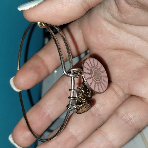 Alex and Ani Spiral Sun Bracelet - Picture 1 of 5